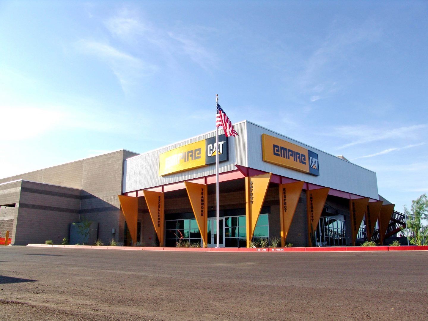 Empire Southwest facility in Apache Junction, built by Porter Brothers