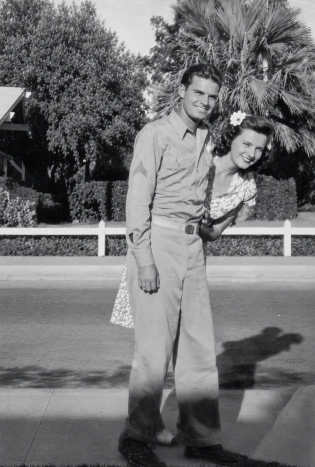 Stan and Jean Porter during the war years, 1940s